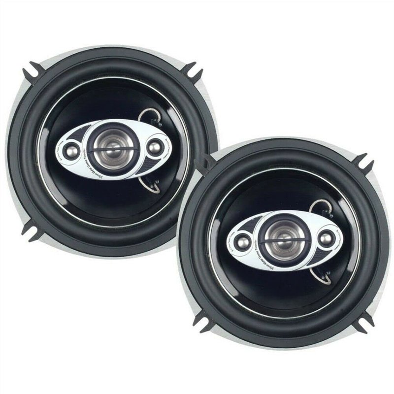 Image secondaire de Speaker 2 Haut-parleurs Compatible avec Boss Audio Systems P55.4C système 4 Voies 13 cm 5.25po 150 Watts rms 300 Watts Max sensi