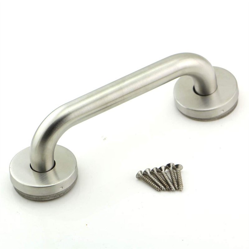 15,2 cm en acier inoxydable Barre d'appui Poignées Vis dissimulée salle de bain douche décoratifs tirer Poignées de porte avec r