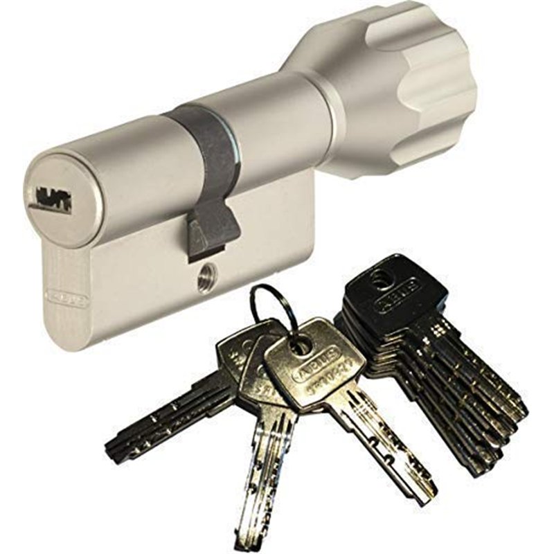 ABUS EC550 Longueur du cylindre bouton Z45/K30mm avec 8 clé