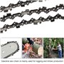 Guide-chaîne & 4 Chaînes de tronçonneuses,Guide tronçonneuse 35cm,Chaînes de tronçonneuses à gouges carrées 3/8" 1,3 mm 50 maill
