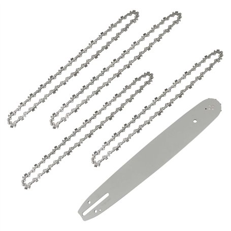 Longueur de Guide-chaîne 35 cm avce 4 Chaînes de Tronçonneuses