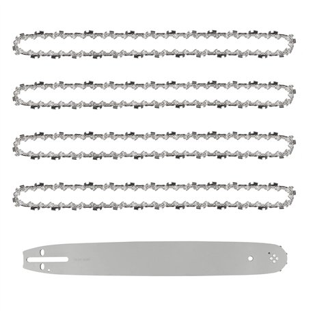 Guide de 40cm avce 4 Chaînes de Tronçonneuses