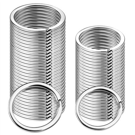 Sopito 100Pcs Anneaux Porte Clé