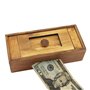 Boîtes de puzzle en bois avec compartiments cachés - Casse-tête intelligents pour adolescents et adultes - Porte-cartes - Jeu di