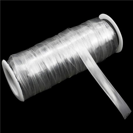 DXLing 1cm x 12 m Bande Élastique Transparente TPU Élastique Clair Bande Élastique Léger Sangle Élastique Léger Elastic Haute Fl