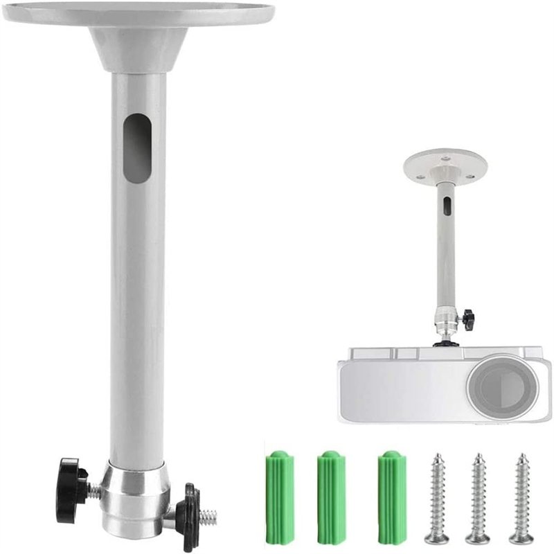 RMENOOR Support Universel Vidéoprojecteur Support Mural Projecteur Plafond Vidéoprojecteur avec Hauteur Réglable pour Mini Proje
