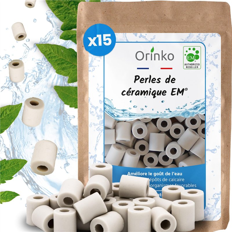 orinko 15 Perles de Céramique EM