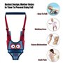 Felly Aide à la Marche Bébé, Ajustable Marche Harnais Enfants, Double Usage sûr Harnais de Sécurité pour Tout-petits, Détachable