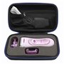 Portable Dur Voyage Cas Sac étui pour Braun Silk-Épil Lady Shaver 5-100 5160 Rasoir Électrique par GUBEE
