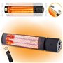 Radiateur infrarouge STARLYF Radiant Heater (IP65), Intérieur et Extérieur, 2000W, Chauffage radiant terrasse, incl materiél de