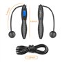 Corde à Sauter Sport, Corde à Sauter sans fil avec Compteur Calories et Minuterie, Jump Rope Réglable, LCD écran montrant, Poign