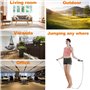 Corde à Sauter Sport, Corde à Sauter sans fil avec Compteur Calories et Minuterie, Jump Rope Réglable, LCD écran montrant, Poign