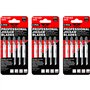 15 x TopsTools T101AO lames de scie sauteuse pour coupes droites et incurvées compatibles avec Bosch Dewalt Makita Milwaukee et