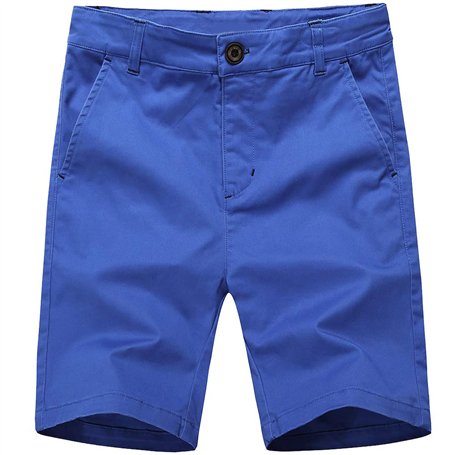 BASADINA Short Garçon - Bermuda Short Coton avec Taille Ajustable