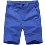 BASADINA Short Garçon - Bermuda Short Coton avec Taille Ajustable