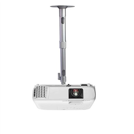 Drsn Support Vidéoprojecteur Plafond Réglable 35-60cm -Jusqu'à 3 kg -Pivotant à 360°
