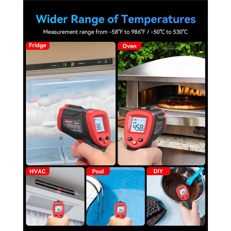 Image secondaire de Thermomètres à Infrarouge Laser Wintact