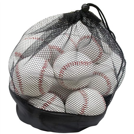 Lawei 12 Pièces Ballon de Baseball Sport Jeu dédié Balle Débutant Balles de Baseball Jeunesse pour Adultes Personnes âgées Joueu