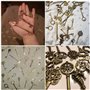 24 pièces grandes clés squelette en bronze antique clé rustique pour la décoration de mariage faveur, collier pendentifs
