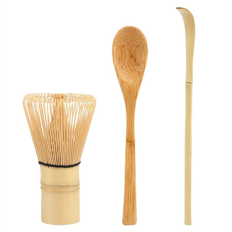 LEMESO Fouet à Matcha et Cuillières - Ustensile Kit pour Matcha