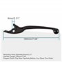 GOOFIT - Grand levier de frein droit Remplacement pour 110 cc 125 cc 150 cc 200 cc 250 cc - Taotao Rok Dirt Bike