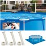 ZDNT 10 Pièces Goupilles en Plastique pour Intex Round Metal Frame Pools Pièces de Rechange pour Joints de Piscine pour Joints d
