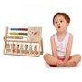 OFKPO Boulier d'apprentissage en Bois, Jouet Montessori 5 Ans Boulier Montessori pour Enfants