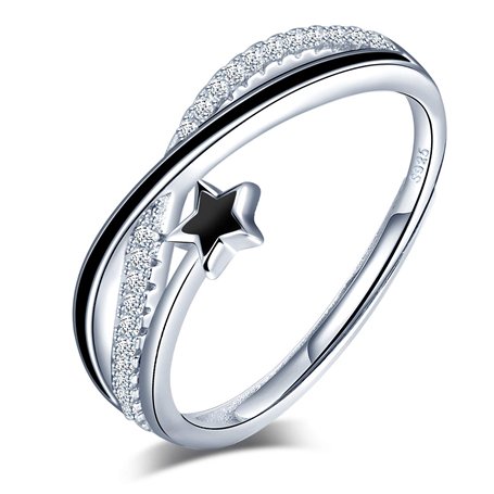 Yumilok Bague femme fille en argent 925