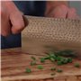 KOTAI | Hachoir Chinois | Coupe Légumes, Viandes | Feuille de Boucher | Couteau de Boucher | Lame de 19 cm | Martelé et Aiguisé 