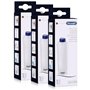 DeLonghi Lot de 3 filtres à eau pour machines à café