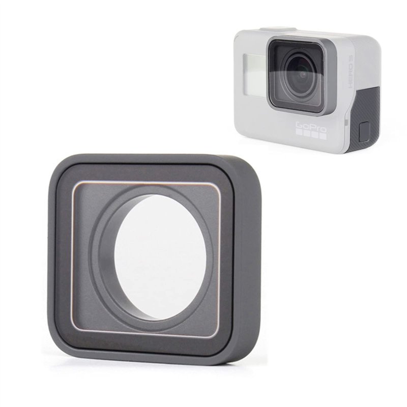 NMD&LR Couvercle D'objectif De Remplacement D'appareil Photo pour Gopro Hero 5 6 7, Pièces De Réparation D'objectif Anti-Rayures