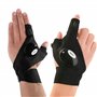 GuDoQi Gants de Pêche Extérieur Gants de Lampe de Poche LED pour Réparer et Travailler dans Les Ténèbres