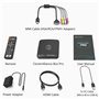 ClonerAlliance Box Pro, enregistreur vidéo 1080p@60fps, DVR avec Capture HDMI, Lecture sur TV. Convertisseur RCA/YPbPr/VGA vers