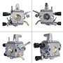 Adefol Carburateur et Bobine d'allumage pour Stihl FS120 FS200 FS250 FS300 FS350 Debroussailleuse, Carburateur + Module de Bobin