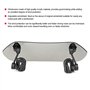 DEWIN Moto Déflecteur, Clip Réglable Pare-brise-vent Accessoires de Pare-brise for Moto Tawny