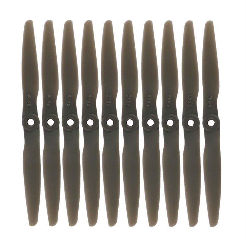 CESFONJER 10 Pcs APC Composite Hélice 6x4 E, RC Avion Télécommande Avion Moteur Efficace Lame 6040 Hélice