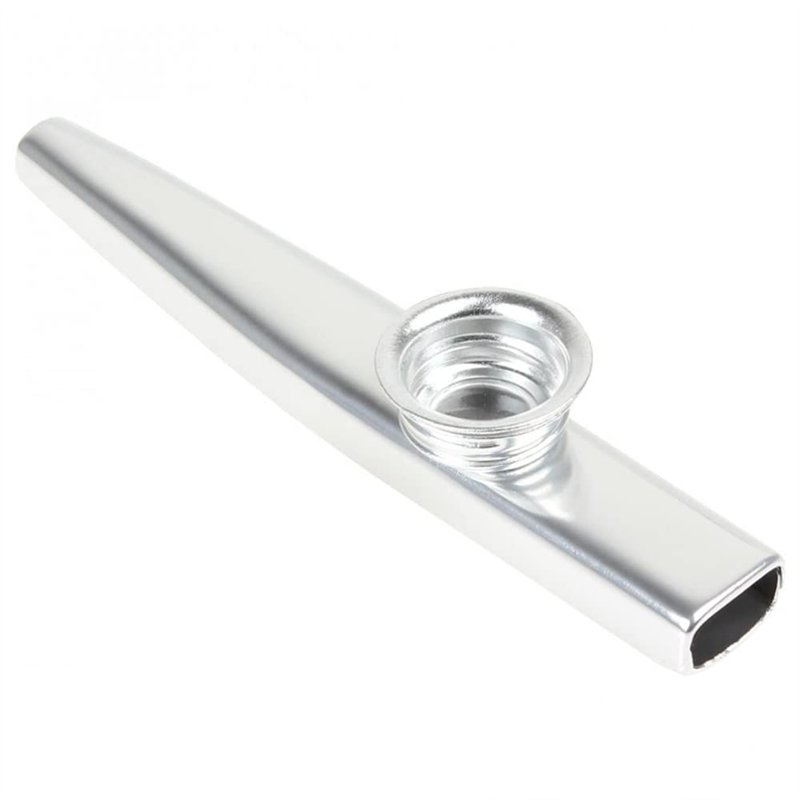 Image secondaire de Alnicov Kazoo en alliage d'aluminium avec 5 diaphragmes de flûte kazoo et une belle boîte pour instruments de musique, ukulélé