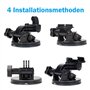 Suptig Suction Cup Fixation Ventouse Voiture Mount Compatible for Gopro Hero 8 Hero 7 Hero 6 Hero 5 Hero 4 Hero 3 Hero Session A