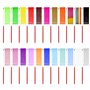 HONGXIN-SHOP Rubans de Gymnastique Rythmique et Danse - Tige de Streamer Baton Tournoyant - Art pour Enfants et Danse Artistique