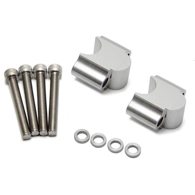 Image secondaire de ANCLLO Kit de barres de guidon CNC 28 mm pour moto tout-terrain