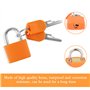 Cadenas Valise avec Clé, 7 Pcs Mini Cadenas à Bagage, Multicolore Cadenas Valise pour Bagage Valise, Petit Cadenas Clef Mini Cad