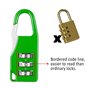 Dadabig 14PCS Cadenas Code de 3 Chiffres, Cadenas Bagage Code Petit Cadenas Casier Cadenas Valise a Code en Alliage de Zinc pour