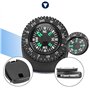 Boussole de Navigation Portable avec Bande de Montre Boussole Imperméable pour Le Camping