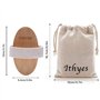 Ithyes Brosse pour le corps La brosse de bain à poils exfoliante naturels pour éliminer les toxines cellulites de la peau morte 