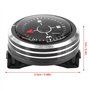 Boussole de Navigation Extérieure Boussole de Poche Détachable Légère en Alliage D’Aluminium pour Lecture d'Expédition Voyages