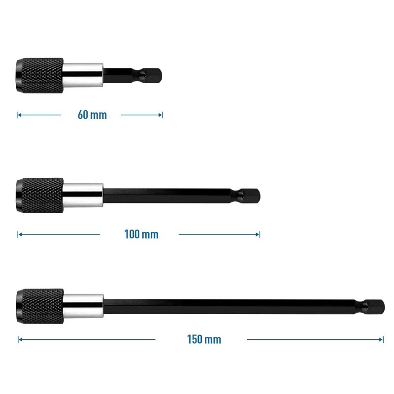 Image secondaire de QWORK® 3pcs Tige d'Extension Magnétique