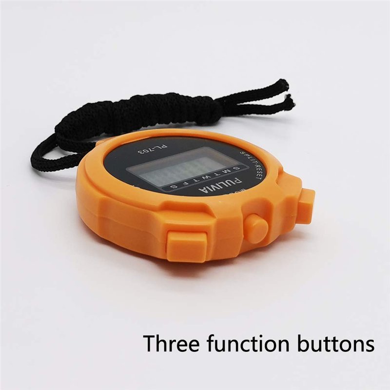 Image secondaire de PULIVIA Chronomètre de Sport Numérique avec Horloge, Calendrier, Alarme, Grand écran, Chronomètre Numérique pour Entraîneurs, Na