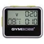 Gymboss Minuteur d’intervalle et chronomètre – Coque Brillant Argente/Jaune