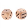SM SunniMix 10pcs Dés en Bois 3cm - Bois