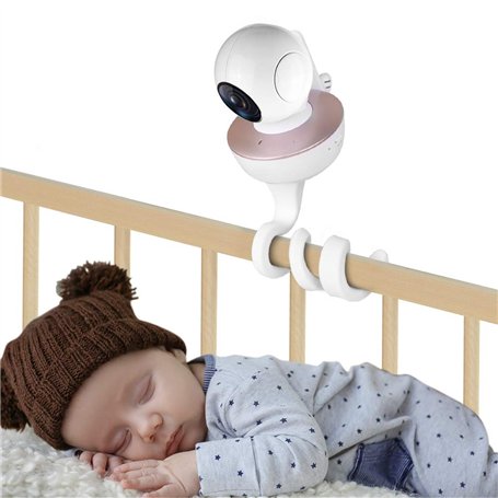 inRobert Universal Baby Monitor Holder Wall Mount Baby Video Monitor Shelf Flexible Camera Stand No Drilling for Nursery Univers
